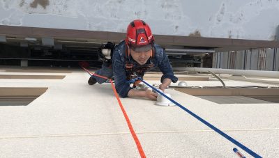 東京都北区　マンション　雨漏り修繕工事